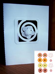 Spiral Flower Card