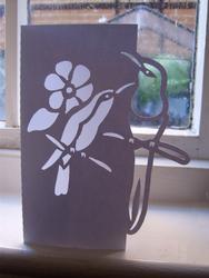 Birds 1 Over the Edge Card
