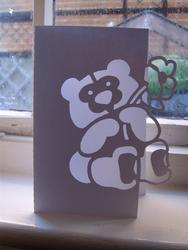 Teddy 1 Over the Edge Card