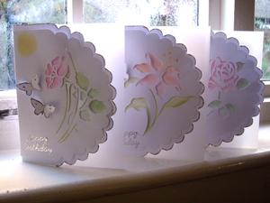 3 in 1 Scallop Card (set 3)