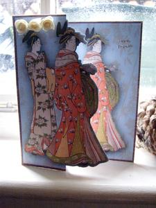 Geisha 1 Foldback Card