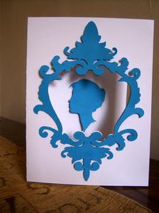 Framed Cameo Card