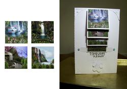 Waterfall Card Featuring Waterfalls