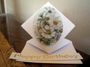 Spring Card Daisies