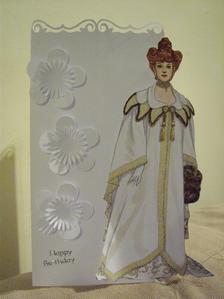 Elegant Lady 1 Edge Card