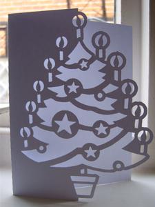 Christmas Tree 1 Over The Edge Card
