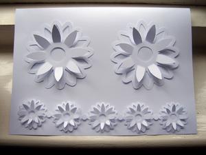 Pop Up Border With Matching Pop Up Flower