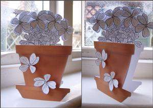 Flower Pot Card