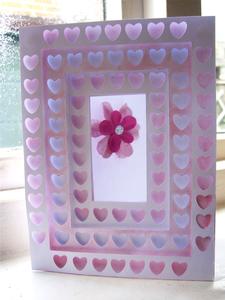 Heart Tunnel Frame Aperture Card
