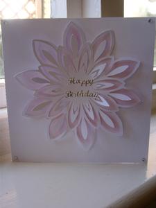 Floral Pop Up Card