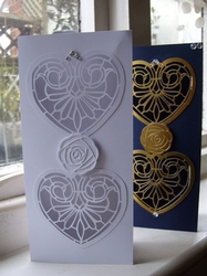 DL Filigree Heart card