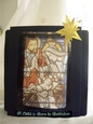 STAINED GLASS NATIVITY SCENE 3D CARD