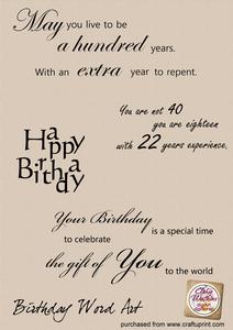 Birthday Sayings