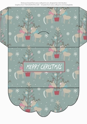 Christmas Reindeer Money Wallet