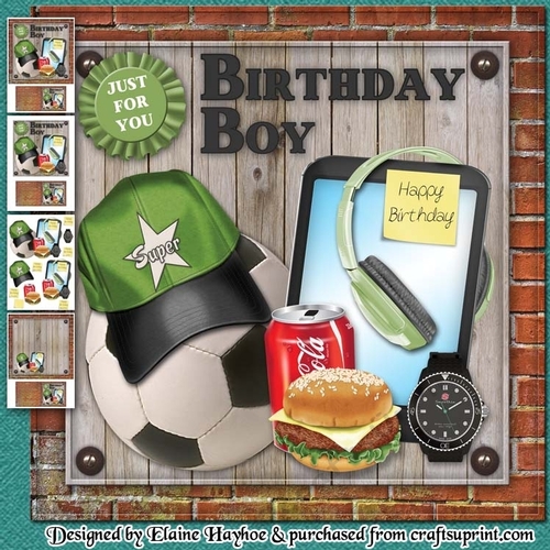 Birthday Boy Mini Kit