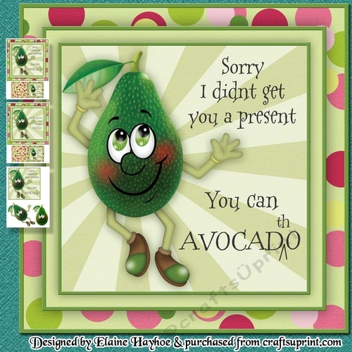 Avocado Birthday Mini Kit