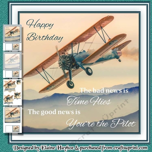 Time Flies Birthday Mini Kit