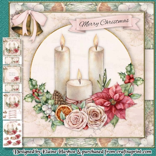Palest Rose Christmas Mini Kit