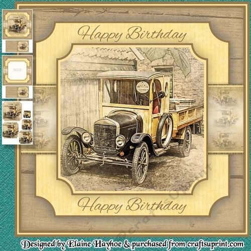 Vintage Truck Mini Kit