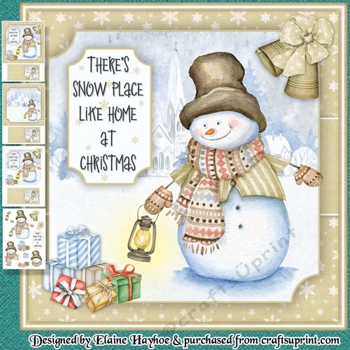Snowman Gold Mini Kit