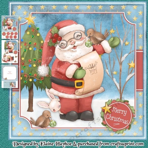 Woodland Santa Mini Kit