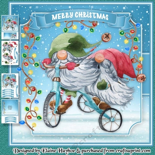 Gnomes on a Trike Mini Kit