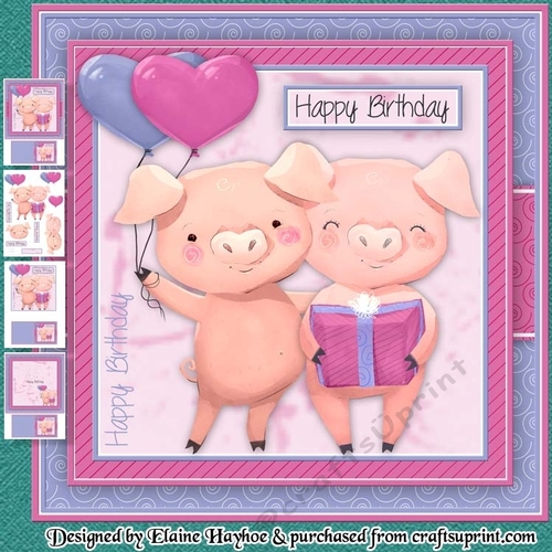 Piggie Birthday Mini Kit
