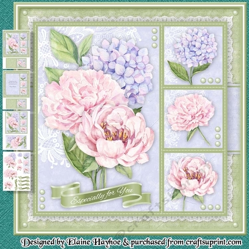 Pretty Flowers and Lace Mini Kit