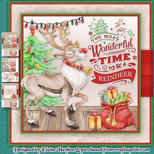 To Be A Reindeer Mini Kit
