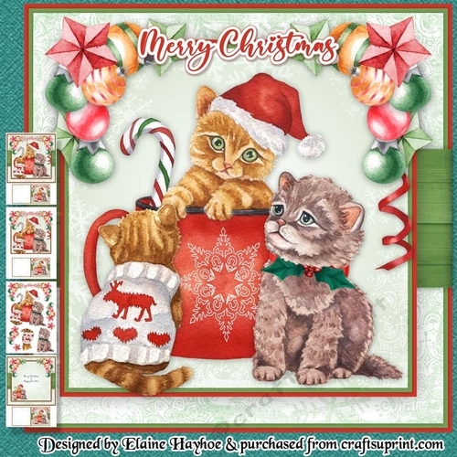 Kitten Christmas Mini Kit