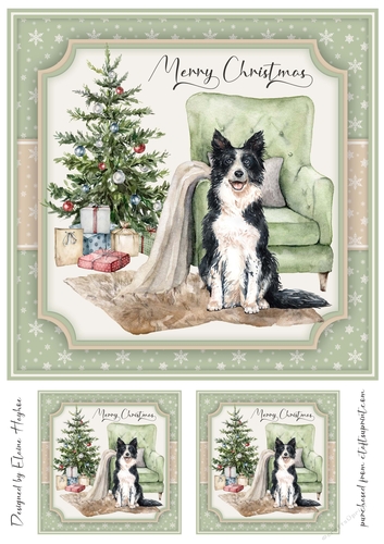 Part of the Family Collie Alternative Card Front (request)