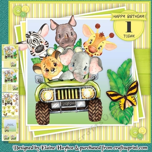 Safari Birthday 2 Mini Kit