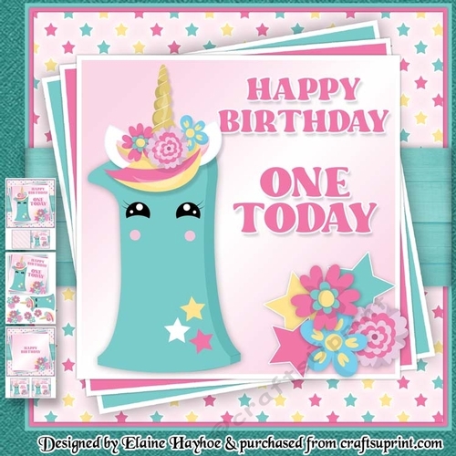 Unicorn Age 1 Mini Kit