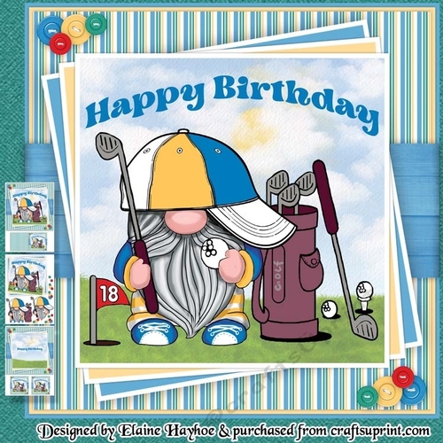 Gnome Golfer 1 Mini Kit