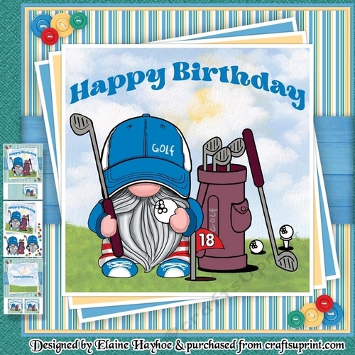 Gnome Golfer 2 Mini Kit