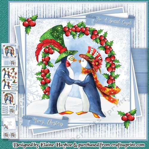 Xmas Lovebirds Mini Kit