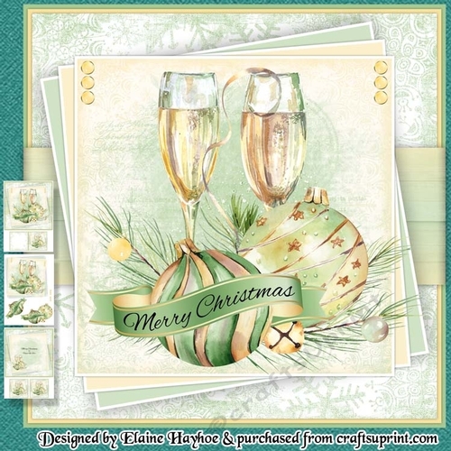 Champagne Christmas Mini Kit