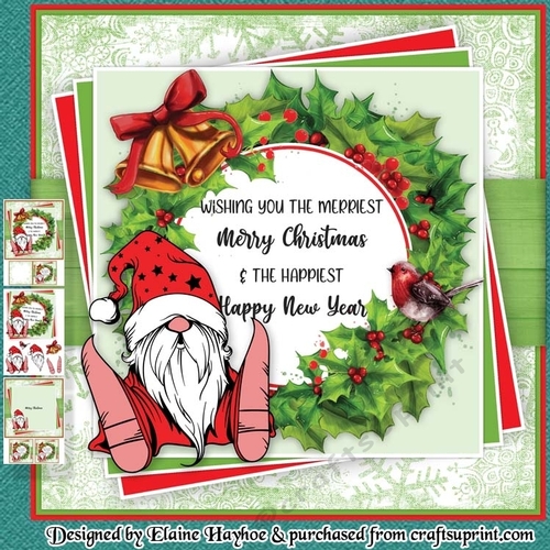 Santa Gnome Mini Kit
