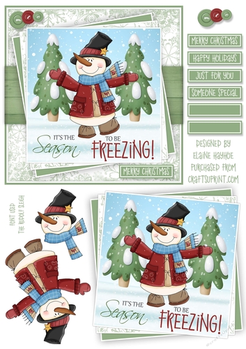 Season to be Freezing Snowman 1