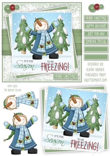 Season to be Freezing Snowman 2