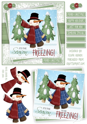 Season to be Freezing Snowman 3