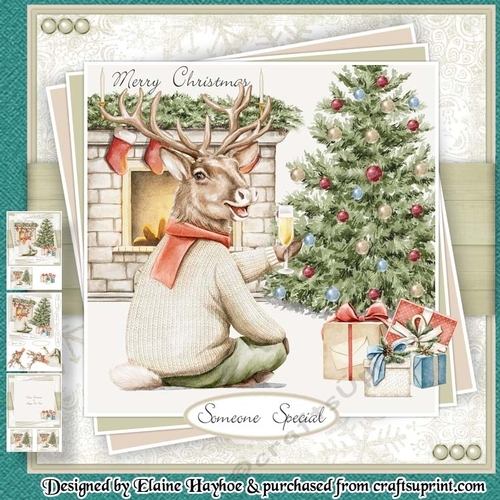 Champagne Reindeer Mini Kit