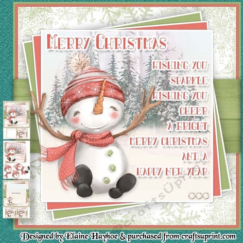 Happy Snowman Mini Kit
