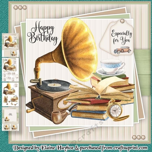 Mens Vintage Birthday Mini Kit