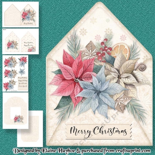 Dream Christmas Envelope Shaped Card Kit