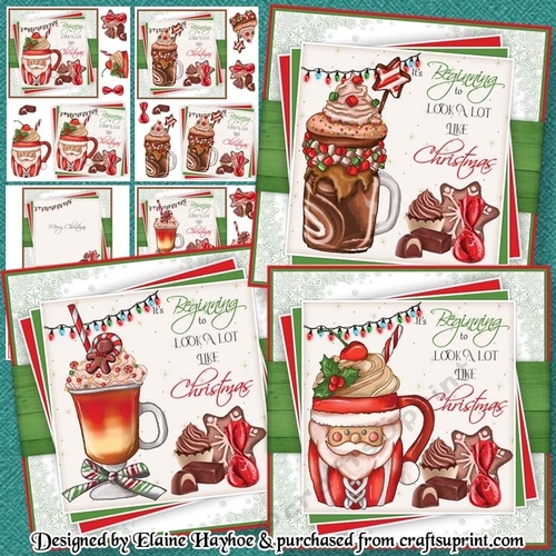 Christmas Hot Chocolate 6inch Collection