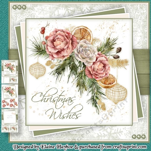 Christmas Roses Mini Kit