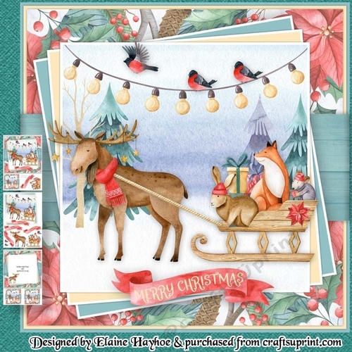 Woodland Sleigh Ride Mini Kit