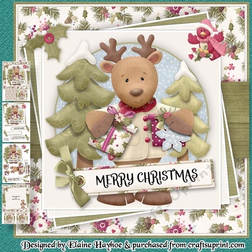 Woodland Reindeer Mini Kit
