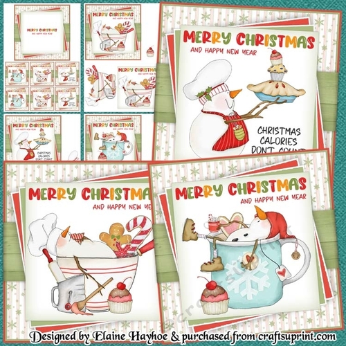 Flakey Snowmen 6inch Collection